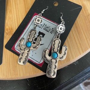 Cactus earrings